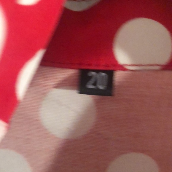 Red Polka Dot Reto 50's Rockabilly Dress - Picture 6 of 6